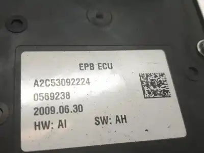 Pezzo di ricambio per auto di seconda mano freno di stazionamento elettrico per citroen c4 picasso i monospace (ud_) 1.6 hdi riferimenti oem iam 9685367580  