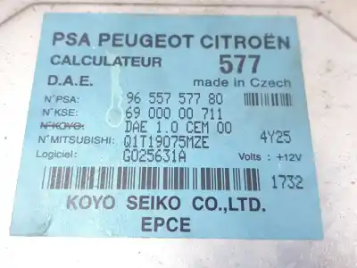 İkinci el araba yedek parçası elektronik modül için citroen c3 i (fc_, fn_) 1.4 hdi oem iam referansları 9655757780  