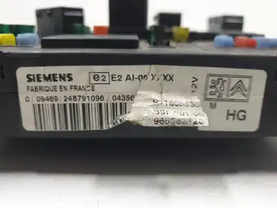 İkinci el araba yedek parçası röle/sigorta kutusu için citroen c3 i (fc_, fn_) 1.4 hdi oem iam referansları 6556lq  