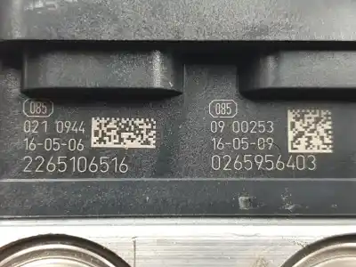 Pezzo di ricambio per auto di seconda mano abs per renault kangoo emotion riferimenti oem iam 476602079r  