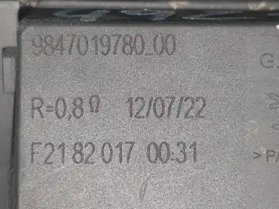 Peça sobressalente para automóvel em segunda mão resistência sofagem chauffage por peugeot 308 allure pack puretech referências oem iam 9847019780  