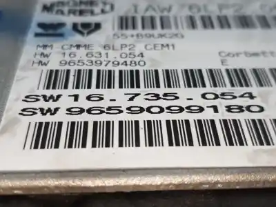 Second-hand car spare part ecu engine control for citroen c4 coupé (la_) 1.4 16v oem iam references 9659099180  