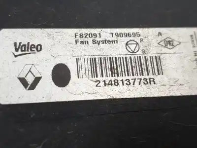 Pezzo di ricambio per auto di seconda mano elettroventola per dacia duster (hs_) 1.5 dci riferimenti oem iam 214813773r  