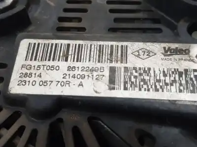 Second-hand car spare part alternator for dacia duster (hs_) 1.5 dci oem iam references 231005770r  