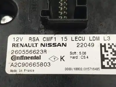 Автозапчасти б/у блок управления ксеноновыми фарами за renault captur i (j5_, h5_) 1.3 tce 130 (j5nj, j5ne) ссылки oem iam 260556623r  