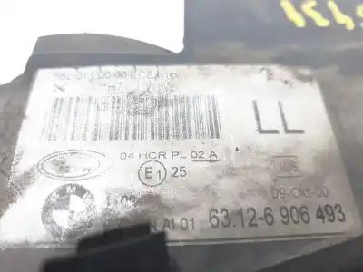 Second-hand car spare part left headlight for bmw 3 (e46) 318 i oem iam references 63126906493  
