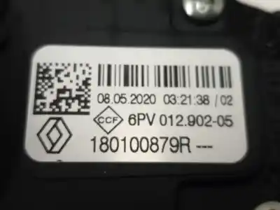 Автозапчастина б/у педаль акселератора для renault captur i (j5_, h5_) 1.3 tce 130 (j5nj, j5ne) посилання на oem iam 180100879r  
