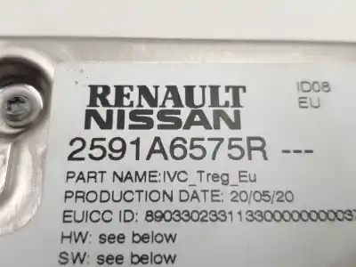 Автозапчастина б/у електронний модуль для renault captur i (j5_, h5_) 1.3 tce 130 (j5nj, j5ne) посилання на oem iam 2591a6575r  
