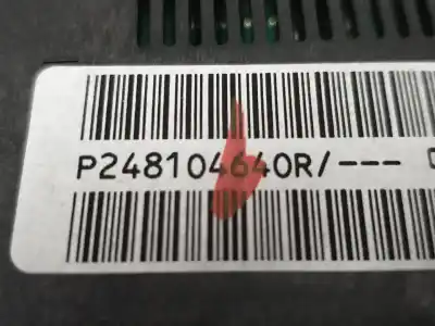 Автозапчастина б/у панель інструментів для renault captur i (j5_, h5_) 1.3 tce 130 (j5nj, j5ne) посилання на oem iam p2481o4640r  