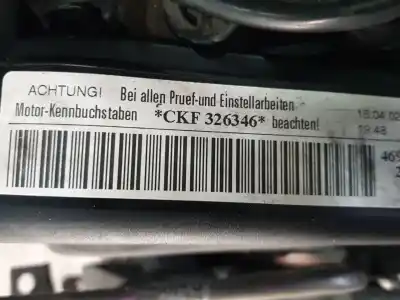 Second-hand car spare part complete engine for seat leon st (5f8) 2.0 tdi oem iam references ckfc  