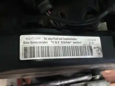 Second-hand car spare part complete engine for seat leon st (5f8) 2.0 tdi oem iam references ckfc  