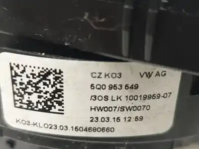 Second-hand car spare part airbag kit for seat leon st (5f8) 2.0 tdi oem iam references   