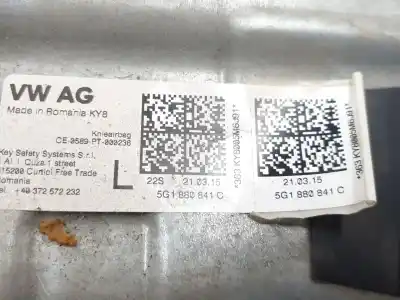 Second-hand car spare part airbag kit for seat leon st (5f8) 2.0 tdi oem iam references   