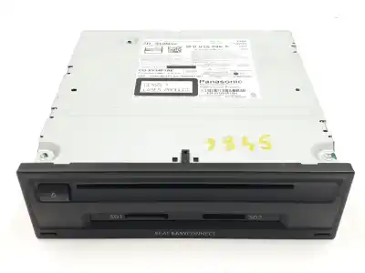 Pièce détachée automobile d'occasion système de navigation gps pour seat leon st (5f8) 2.0 tdi références oem iam 5f0035846a