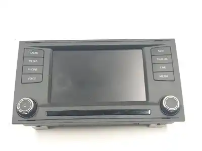 Peça sobressalente para automóvel em segunda mão display gps / multimídia por seat leon st (5f8) 2.0 tdi referências oem iam 5f0919603a  
