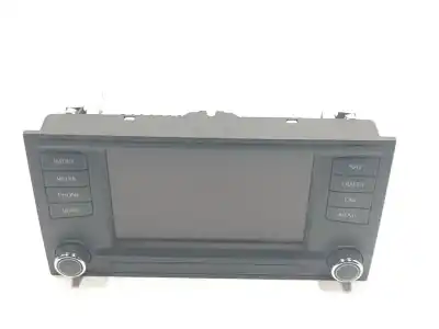 Peça sobressalente para automóvel em segunda mão display gps / multimídia por seat leon st (5f8) 2.0 tdi referências oem iam 5f0919603a  