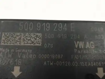 Second-hand car spare part electronic module for seat leon st (5f8) 2.0 tdi oem iam references 5q0919294e  