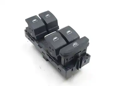 Peça sobressalente para automóvel em segunda mão botão / interruptor elevador vidro dianteiro esquerdo por seat leon st (5f8) 2.0 tdi referências oem iam 5g0959857a  