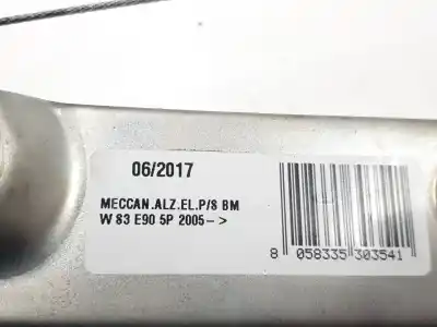 Second-hand car spare part rear left window regulator for bmw 3 (e90) 320 d oem iam references 71002603  