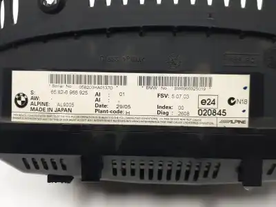 Second-hand car spare part multifunction display for bmw 3 (e90) 320 d oem iam references 65826966925  