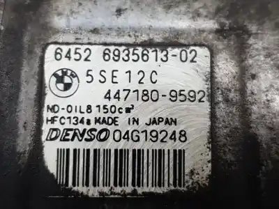 Second-hand car spare part air conditioning compressor for bmw 3 (e90) 320 d oem iam references 64526935613  