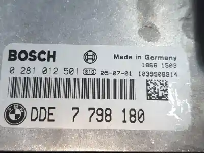 Piesă de schimb auto la mâna a doua unitate de control motor ecu pentru bmw 3 (e90) 320 d referințe oem iam 7798180  