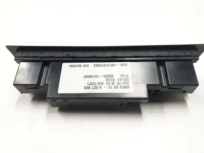 Second-hand car spare part heating / air conditioning control panel for bmw x5 (e53) 3.0 d oem iam references 6927900  