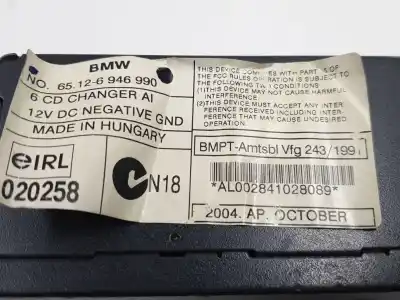 Pezzo di ricambio per auto di seconda mano impianto audio / radio cd per bmw x5 (e53) 3.0 d riferimenti oem iam 65126946990  