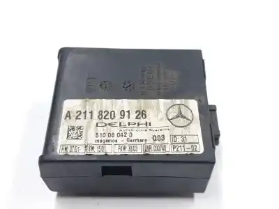 Автозапчастина б/у ЕЛЕКТРОННИЙ МОДУЛЬ для MERCEDES-BENZ CLASE C COUPÉ (CL203) C 30 CDI AMG (203.718) Посилання на OEM IAM A2118209136  