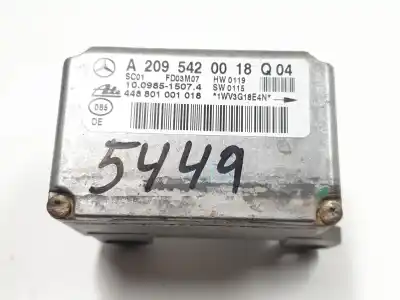 Автозапчастина б/у ЕЛЕКТРОННИЙ МОДУЛЬ для MERCEDES-BENZ CLASE C COUPÉ (CL203) C 30 CDI AMG (203.718) Посилання на OEM IAM A2095420018  