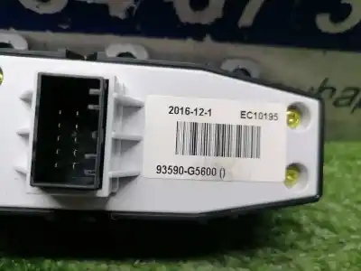 Second-hand car spare part rear right power window switch for kia niro business oem iam references 93590g5600  93590g5600