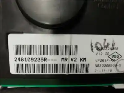 Peça sobressalente para automóvel em segunda mão quadrante por dacia sandero 1.5 dci 90 cv referências oem iam 248109235r  248109235r