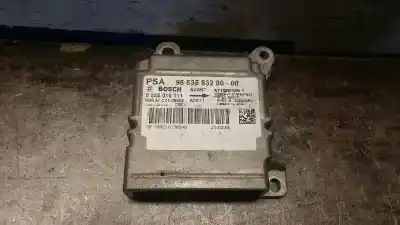 Peça sobressalente para automóvel em segunda mão centralina de airbag por peugeot 207 confort referências oem iam 9663593280