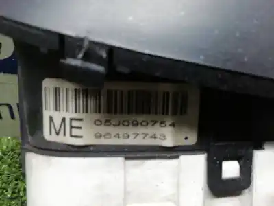 Second-hand car spare part multifunction display for chevrolet matiz s oem iam references 96497743  96497743