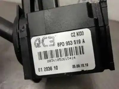 Second-hand car spare part windshiel wiper switch for audi a3 (8p) 2.0 tdi ambiente oem iam references 8p0953519a  8p0953519a
