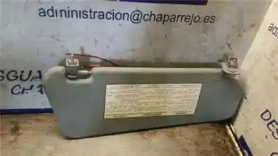 Second-hand car spare part left sunshade for daewoo kalos sedán (klas) 1.4 oem iam references   