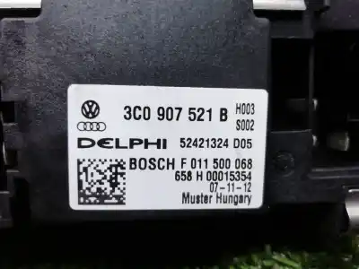 Автозапчастина б/у стійкість на нагревання для audi q7 (4l) 3.0 v6 24v tdi посилання на oem iam f011500068 52421324 3c0907521b