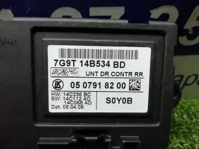 Second-hand car spare part electronic module for jaguar xf 2.7 v6 diesel cat oem iam references 7g9t14b534bd