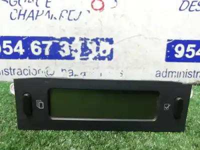 Second-hand car spare part multifunction display for citroen c5 berlina 1.8 cat (6fz / ew7j4) oem iam references 965024317780