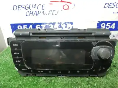 Peça sobressalente para automóvel em segunda mão sistema de áudio / rádio cd por seat ibiza (6j5) ecomotive referências oem iam 6j0035153