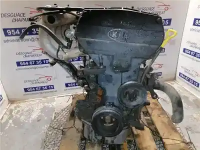 Second-hand car spare part complete engine for kia carens i (fc) 1.8 i oem iam references   
