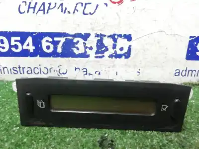 Peça sobressalente para automóvel em segunda mão display gps / multimídia por citroen c3 pluriel 1.4 referências oem iam 9647409477