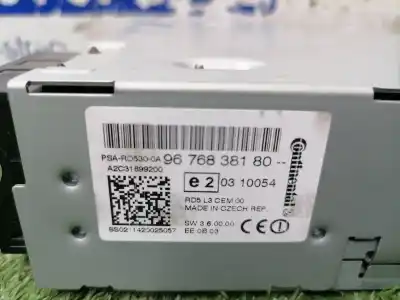 Автозапчастина б/у аудіо система / радіо cd для citroen c4 lim. business посилання на oem iam 9676838180  9676838180