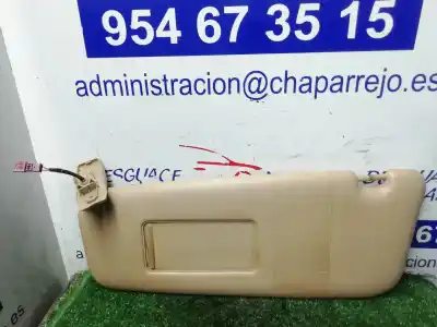 Peça sobressalente para automóvel em segunda mão pára-sol esquerdo por bmw serie 5 berlina (e60) 3.0 turbodiesel cat referências oem iam 