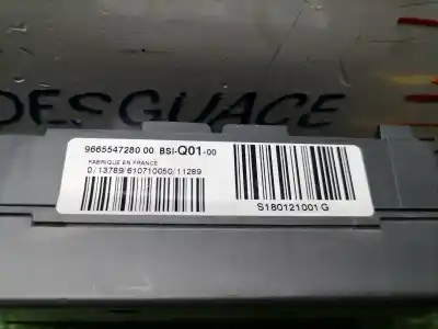 Автозапчасти б/у блок реле/предохранителей за citroen c4 lim. business ссылки oem iam bsi q01  9665547280