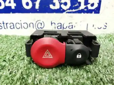 Peça sobressalente para automóvel em segunda mão interruptor 4 piscas - emergência por renault clio iii business referências oem iam 