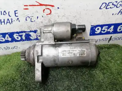Second-hand car spare part starter motor for seat leon (5f1) reference oem iam references 02z911024l