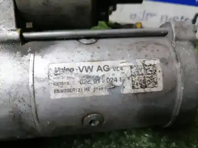 Second-hand car spare part starter motor for seat leon (5f1) reference oem iam references 02z911024l  02z911024l