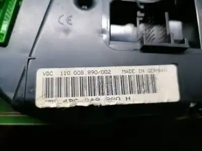 Peça sobressalente para automóvel em segunda mão quadrante por audi a6 berlina (4b2) 1.9 tdi referências oem iam   