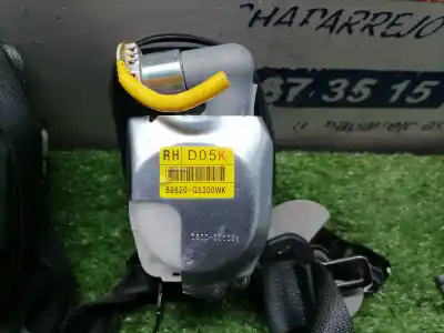 Pezzo di ricambio per auto di seconda mano cintura di sicurezza posteriore destra per kia niro business riferimenti oem iam 89820g5300wk  89810g5300wk